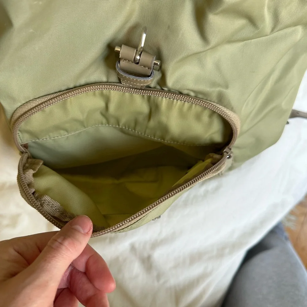 Prada Green  Backpack - Picture 8 of 13